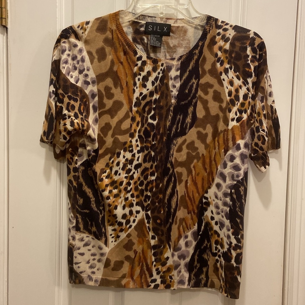 Silx Animal Print Top